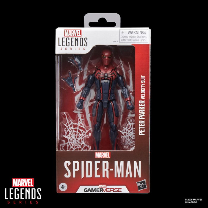 Spider-Man Marvel Legends Gamerverse figurine Peter Parker Velocity Suit 15 cm