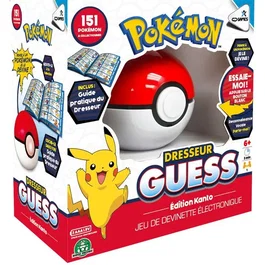 Giochi Preziosi Pokémon Dresseur Guess Kanto - Pokéball interactive