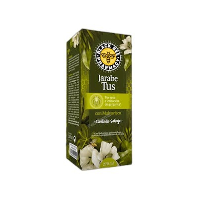 BLACK BEE JARABE TUS FRASCOS ESTUCHE 220 ML BLACK BEE JARABE TUS FRASCOS ESTUCHE 220 ML