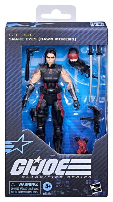 Hasbro G.I. Joe Classified Series Figurine Snake Eyes (Dawn Moreno) 15 cm