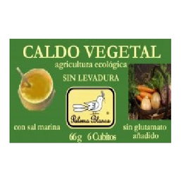 INTEGRALIA Caldo Vegetal sin Levadura écologique 6 cubes