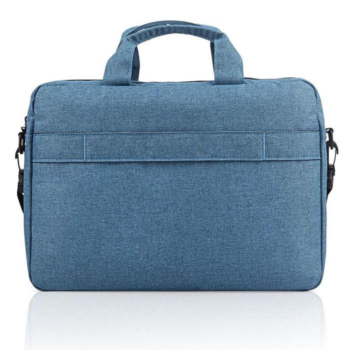 Lenovo T210 Sacoche ordinateur portable 15,6 pouces Toploader, tissu déperlant, compartiment intégré, design casual