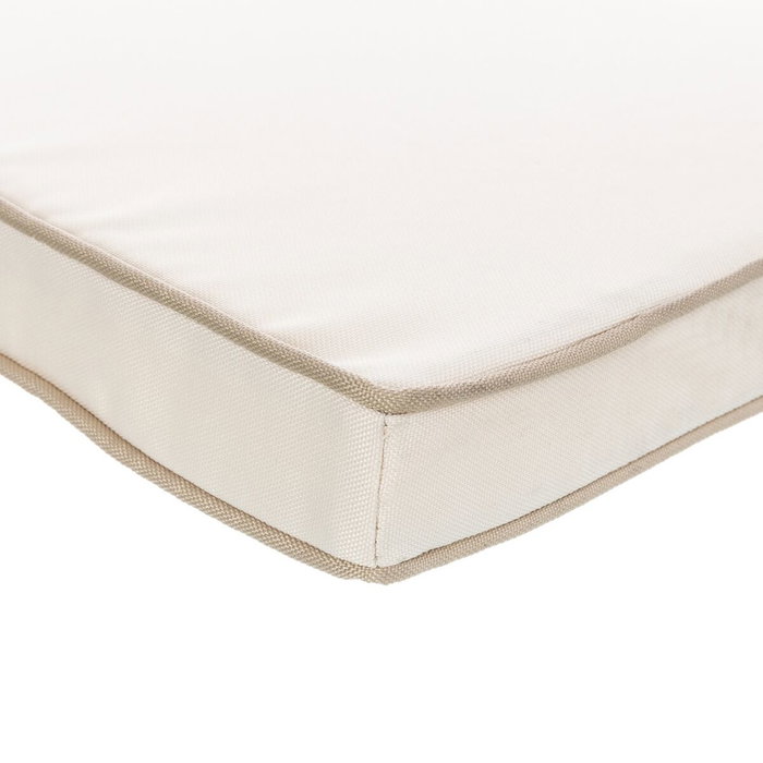 BigBuy Outdoor Coussin de chaise Crème 123 x 48 x 4 cm BigBuy Outdoor Coussin de chaise Crème 123 x 48 x 4 cm