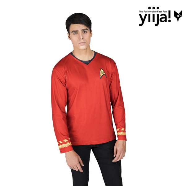 My Other Me Déguisement Star Trek Scotty Chemisette Rouge Taille S My Other Me Déguisement Star Trek Scotty Chemisette Rouge Taille S