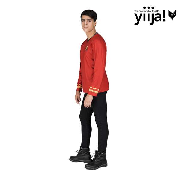 My Other Me Déguisement Star Trek Scotty Chemisette Rouge Taille S My Other Me Déguisement Star Trek Scotty Chemisette Rouge Taille S