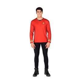 My Other Me Déguisement Star Trek Scotty Chemisette Rouge Taille S