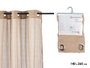 Giftdecor Rideau Beige 140x260 cm 90% Polyester 10% Coton (Set de 6)