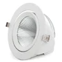 Foco Downlight LED 30W 2820Lm 2700K Orientable UGR17 Blanco Cálido