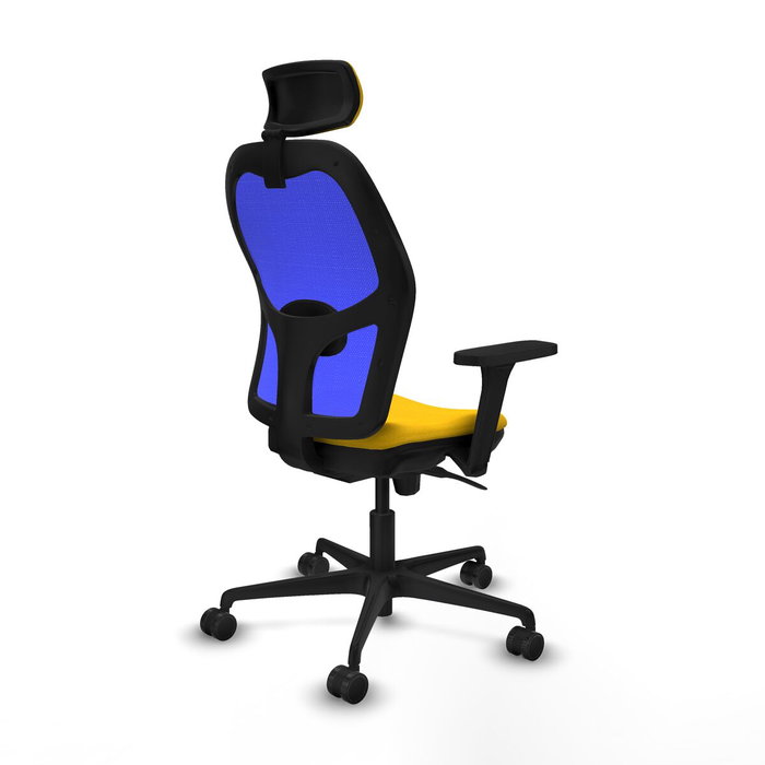 Piqueras y Crespo Chaise de Bureau Jorquera 3D036N2 Jaune