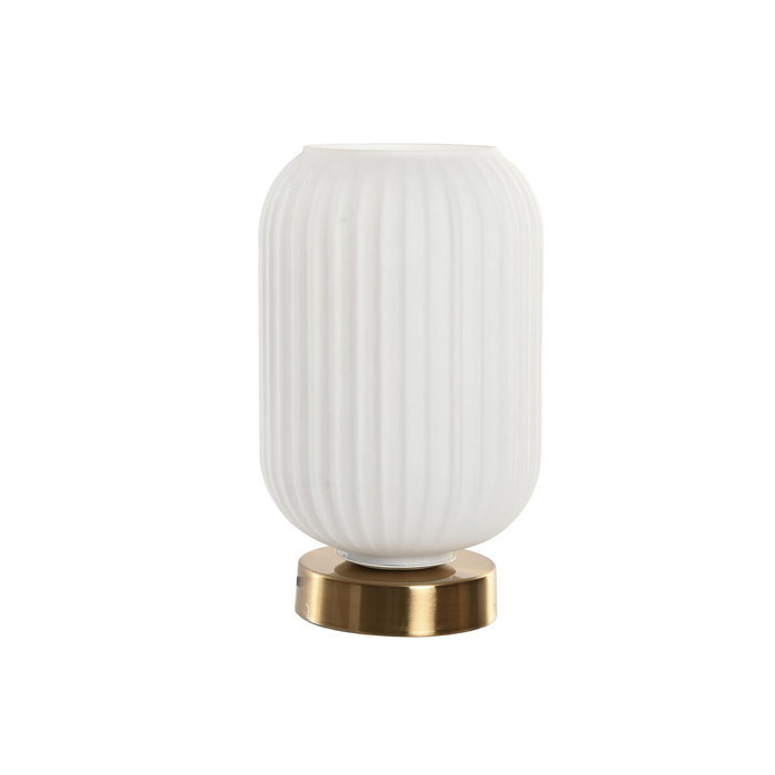 Lampe de bureau Home ESPRIT Blanc Doré 50 W 220 V