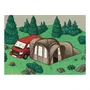 Kampa Auvent Canopy MOD 250 Dune - Arceaux en aluminium - Brun