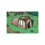 Kampa Auvent Canopy MOD 250 Dune - Arceaux en aluminium - Brun