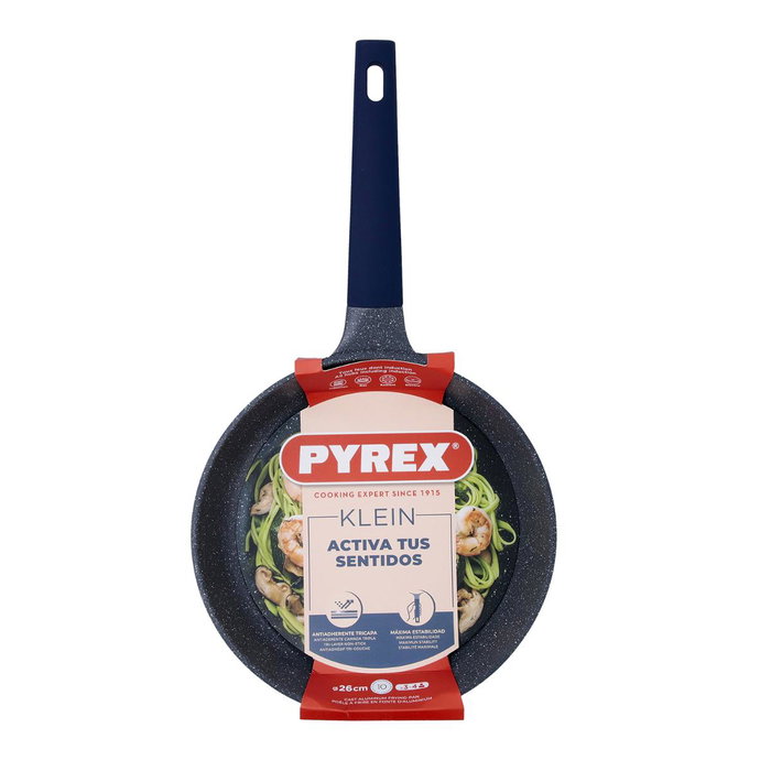 Pyrex Surtén Klein en Aluminium Fondue, Finition Marbre, 26 cm, 6 unités, Antiadhérent, Compatible Induction Pyrex Surtén Klein en Aluminium Fondue, Finition Marbre, 26 cm, 6 unités, Antiadhérent, Compatible Induction