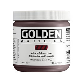 Golden Peinture Acrylique Heavy Body Carmesi Alizarina 473 ml