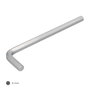 WOLFPACK LINEA PROFESIONAL Clé Allen longue 8,0 mm en acier chrome vanadium