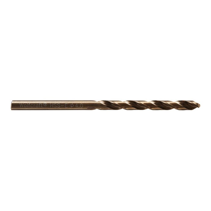 Wolfcraft Perceuse pour métal HSS cobalt rectifiée, ø4,00 x 75 mm Wolfcraft Perceuse pour métal HSS cobalt rectifiée, ø4,00 x 75 mm
