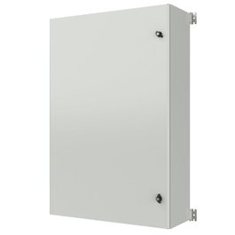 Lanview Boîtier mural IP65 avec plaque de montage 800 x 1200 x 300 mm - Blanc