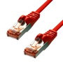 ProXtend Câble Ethernet CAT6 F/UTP CCA Rouge 3m