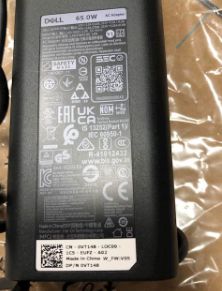 Dell Adaptateur Secteur AC 65W 19.5V USB Type-C pour Chromebook, Inspiron, XPS, Precision, Vostro et autres modèles compatibles