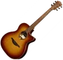 LAG Guitare Acoustique Tramontane 118 A/E Cutaway Brown Shadow