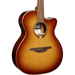 LAG Guitare Acoustique Auditorium Cutaway Tramontane 118 A/E Brown Shadow