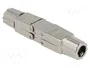 DELOCK Connecteur RJ45 Cat 6a Blindé Argent