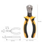 WOLFPACK LINEA PROFESIONAL Pince de coupe frontale 150mm