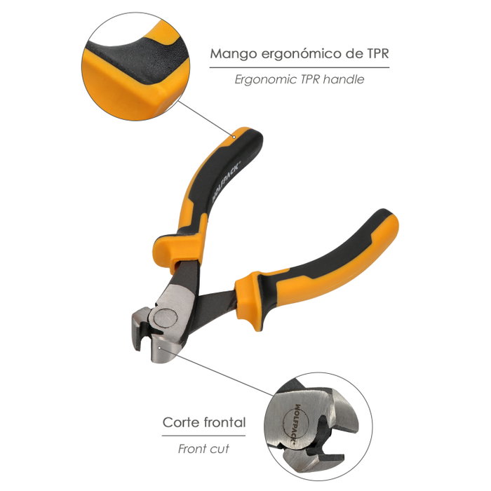WOLFPACK LINEA PROFESIONAL Pince de coupe frontale 150mm