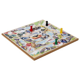 Mister Gadget Jeu de l'oie en bois