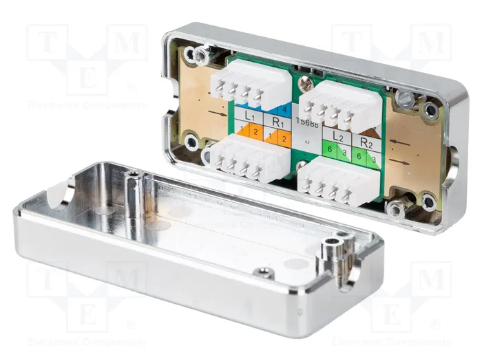 LANBERG Module RJ45 Cat 6 argent LANBERG Module RJ45 Cat 6 argent