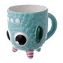 PUCKATOR Tasse 3D Monstruo Monstarz Azul 550ml en céramique - Non lavable au lave-vaisselle et micro-ondes