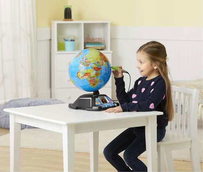 Vtech Globe Terrestre Interactif Multimédia avec Écran et Vidéos BBC Vtech Globe Terrestre Interactif Multimédia avec Écran et Vidéos BBC