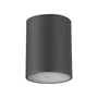 Rabalux Plafonnier Extérieur Zombor RAB-7819, Aluminium Gris Antracite, 1xGU10, IP54, Pour Terrasse, Sans Ampoule