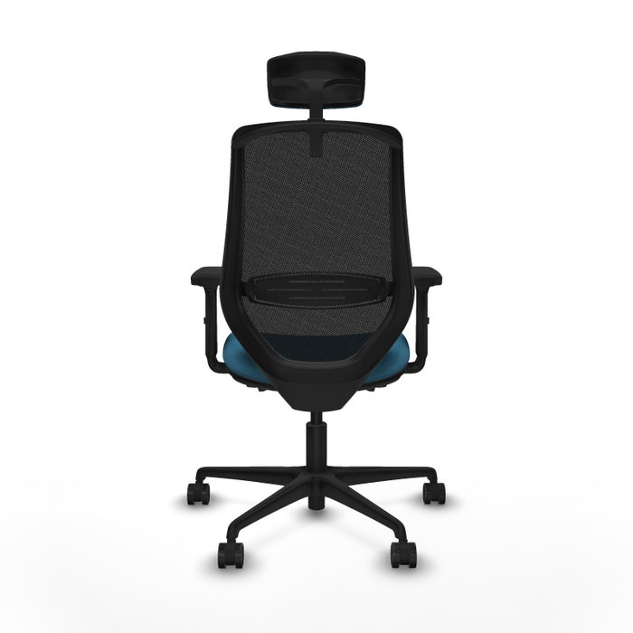 Chaise de Bureau Mardos traslack bali Piqueras y Crespo D036N2H Noir Vert pétrole