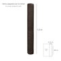 SATURNIA Malla Sombreo Marron 3,0 m x 50 m