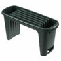 Nature Tabouret de jardinage 2-en-1 Vert avec coussin pour genoux