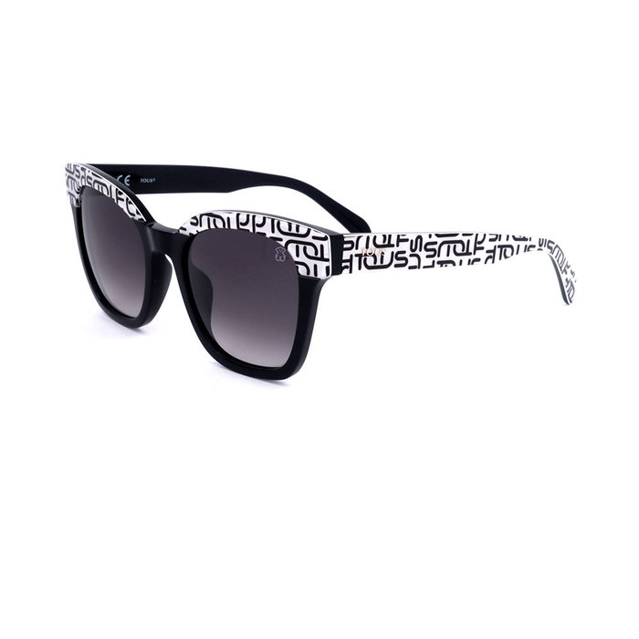 Tous STOB25 09RE Lunettes de soleil femme carrées monture plastique UV400 51-20-140 mm