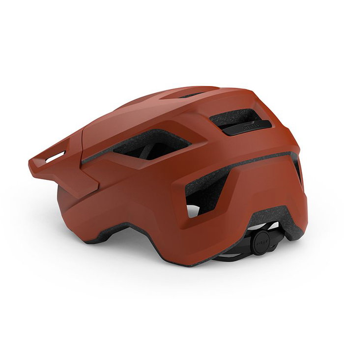 Met Casco Met Shelter Rojo Barro Mate T.M (56-58)