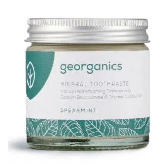 GEORGANICS Dentifrice Minéral à la Menthe Verte, Crème Blanche 60 ml GEORGANICS Dentifrice Minéral à la Menthe Verte, Crème Blanche 60 ml