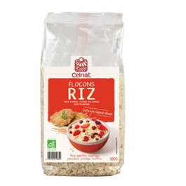 CELNAT Flocons de riz complet BIO 500g