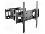 GEMBIRD Support mural pour TV 32-55 pouces, noir