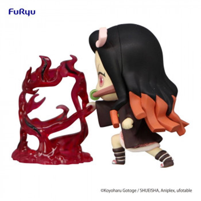 Good Smile Company Figurine Nezuko Kamado Hikkake Kimetsu no Yaiba PVC 7 cm Articulée avec Base