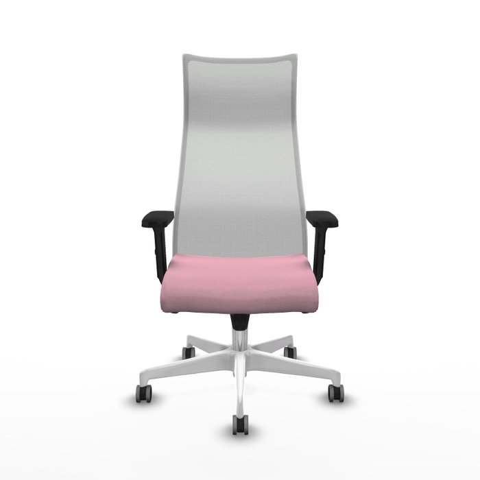 Piqueras y Crespo Chaise de Bureau Albacete Rose et Blanc Piqueras y Crespo Chaise de Bureau Albacete Rose et Blanc