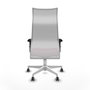 Piqueras y Crespo Chaise de Bureau Albacete Rose et Blanc
