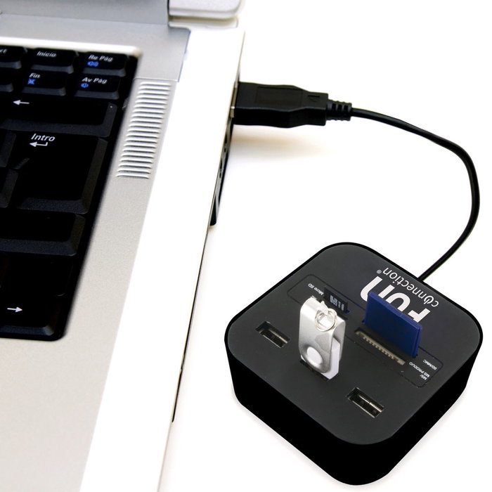 Fun Connection Multilecteur de mémoires avec USB