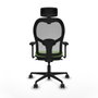 Piqueras y Crespo 3D036N2 Chaise de Bureau avec Appui-tête Pistache