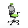 Piqueras y Crespo 3D036N2 Chaise de Bureau avec Appui-tête Pistache