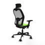 Piqueras y Crespo 3D036N2 Chaise de Bureau avec Appui-tête Pistache