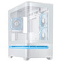 Boîtier ATX semi-tour Asus 90DC00P3-B19000 Blanc