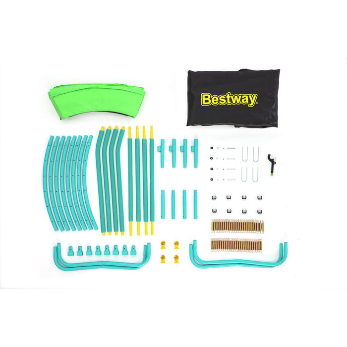 Bestway Cama de Saltar 244x220 cm +6 Años Jardin 59102